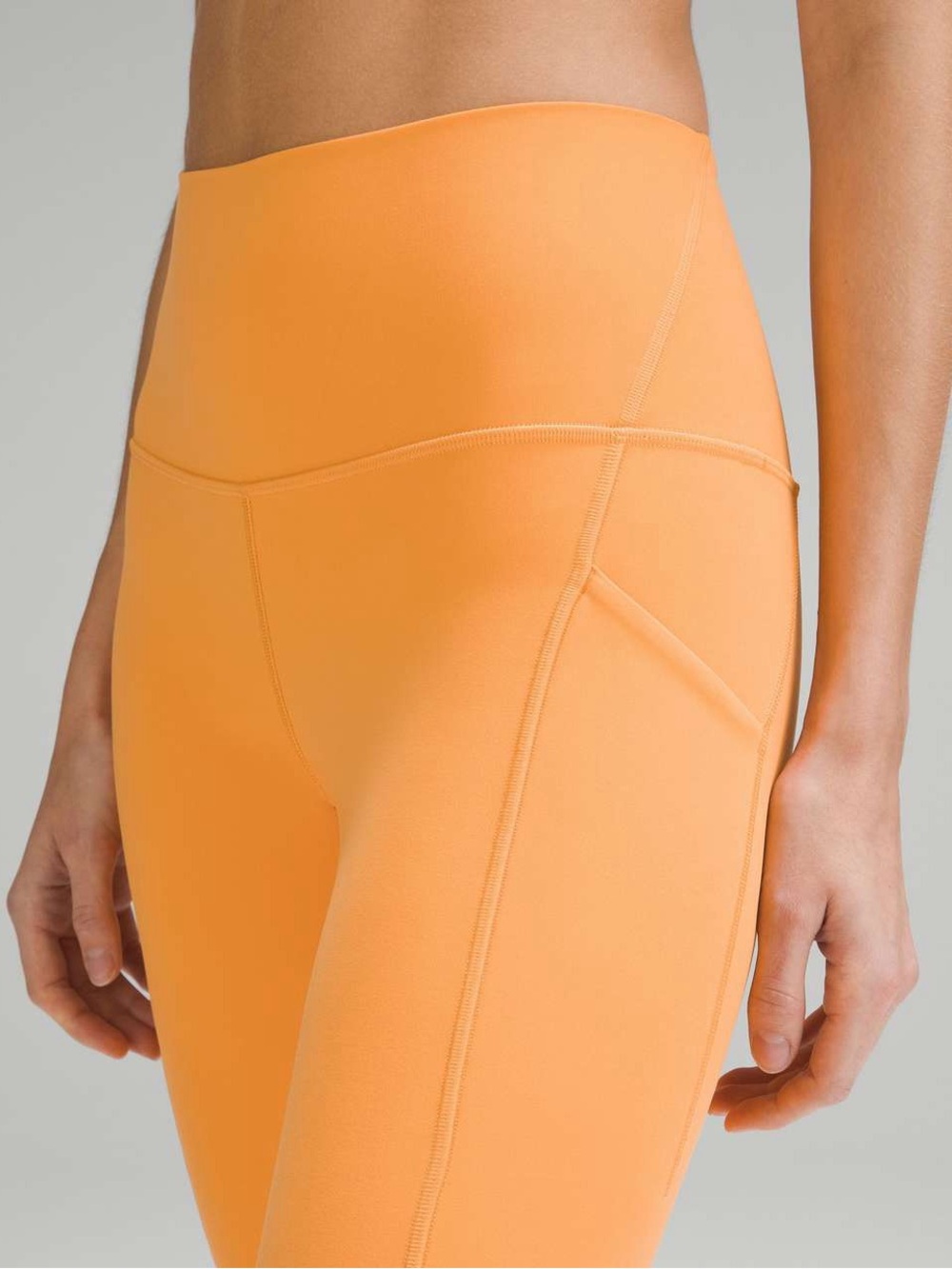 141. Lululemon Align High-Rise Pant with Pockets 25" Mango Dream NWT - Picture 4 of 8
